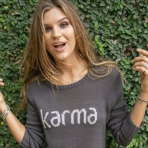 Wooden Ships Karma Crewneck Sweater Size XS/S
